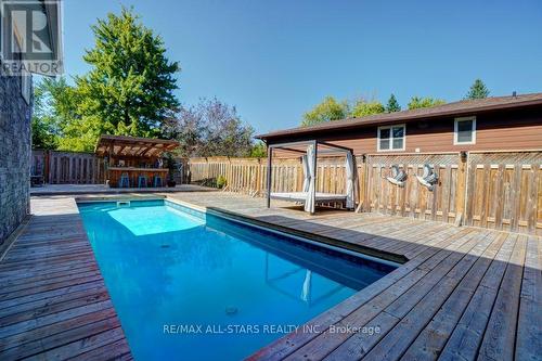 48 North Bayou Road, Kawartha Lakes (Fenelon Falls), ON - Outdoor With In Ground Pool With Deck Patio Veranda