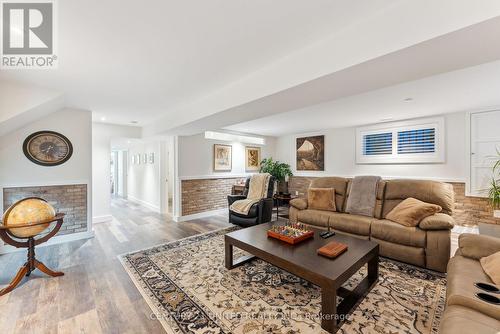 4 Andrew Drive, Kawartha Lakes (Lindsay), ON - Indoor Photo Showing Living Room With Fireplace