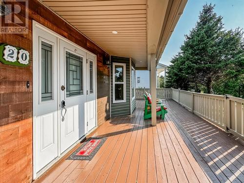 20 Farewells Road, Marystown, NL - Outdoor With Deck Patio Veranda With Exterior