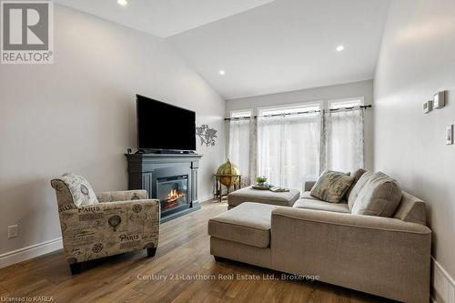 26 Raycroft Drive, Belleville, ON - Indoor Photo Showing Living Room With Fireplace