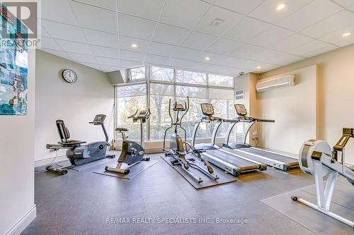 702 - 50 Kingsbridge Gardens, Mississauga, ON - Indoor Photo Showing Gym Room