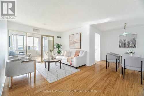 1005 - 30 Malta Avenue, Brampton, ON - Indoor Photo Showing Living Room