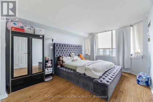 1005 - 30 Malta Avenue, Brampton, ON - Indoor Photo Showing Bedroom