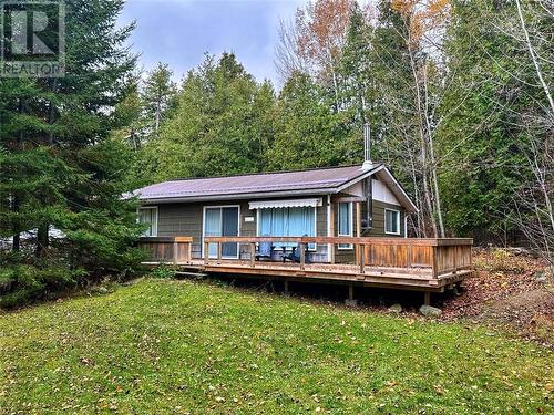 35 Fourth Avenue, Assiginack, Manitoulin Island, ON - Outdoor With Deck Patio Veranda