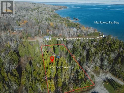 35 Fourth Avenue, Assiginack, Manitoulin Island, ON - Outdoor With Body Of Water With View