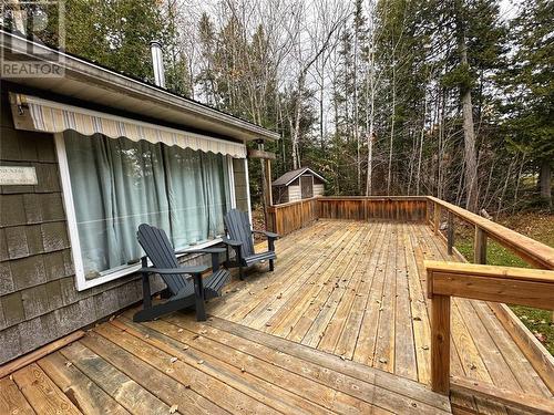 35 Fourth Avenue, Assiginack, Manitoulin Island, ON - Outdoor With Deck Patio Veranda With Exterior