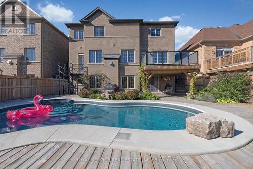 55 Barchard Street, Clarington (Newcastle), ON - Outdoor With In Ground Pool With Deck Patio Veranda