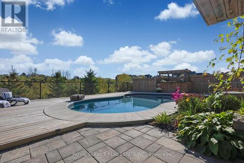 55 Barchard Street, Clarington (Newcastle), ON - Outdoor With In Ground Pool With Backyard