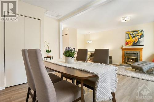 189 Allan Drive, Arnprior, ON - Indoor Photo Showing Dining Room With Fireplace