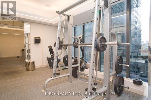 1905 - 125 Blue Jays Way, Toronto, ON - Indoor Photo Showing Gym Room