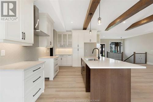 2584 Mayfair, Lasalle, ON - Indoor Photo Showing Kitchen With Upgraded Kitchen