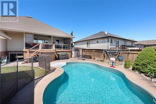 884 Westwood, Lakeshore, ON - Outdoor With In Ground Pool With Deck Patio Veranda With Exterior