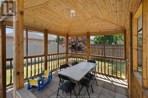 884 Westwood, Lakeshore, ON - Outdoor With Deck Patio Veranda With Exterior