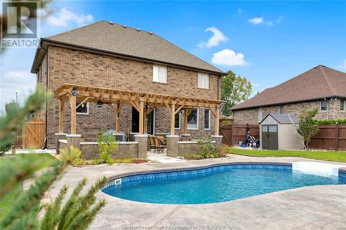 2685 Kevin Street, Lasalle, ON - Outdoor With In Ground Pool With Deck Patio Veranda