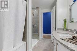 Main bath - separate tub and glass shower - 