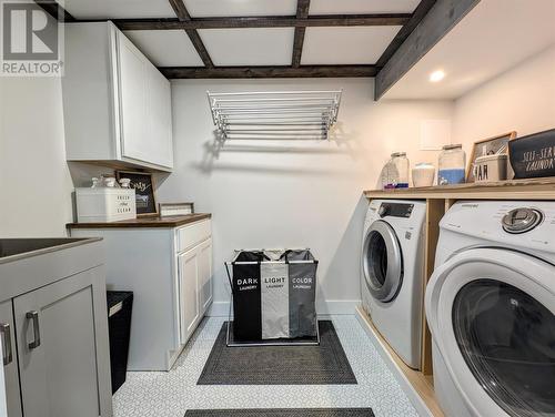 8 Days Road, Corner Brook, NL - Indoor Photo Showing Laundry Room