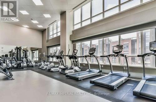 1212 - 68 Canterbury Place, Toronto, ON - Indoor Photo Showing Gym Room