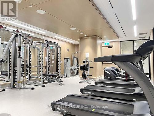 319 - 1 Edgewater Drive, Toronto, ON - Indoor Photo Showing Gym Room