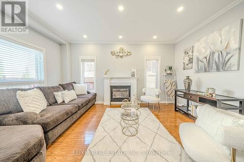 67 Rosswell Drive, Clarington, ON - Indoor Photo Showing Living Room With Fireplace