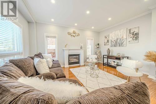 67 Rosswell Drive, Clarington, ON - Indoor Photo Showing Living Room With Fireplace