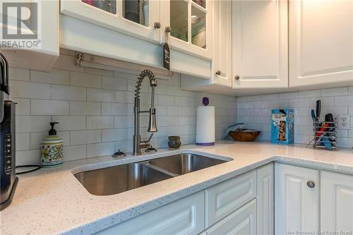 14 Wayne Terrace, Saint John, NB - Indoor Photo Showing Kitchen With Double Sink