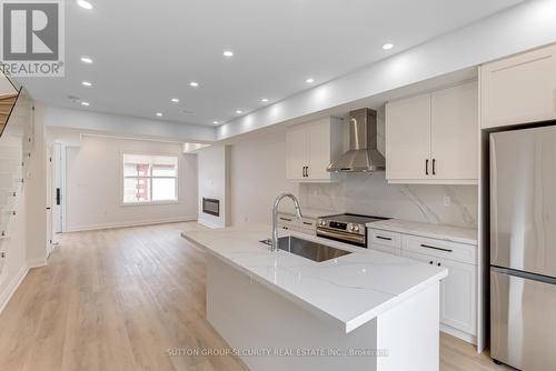 Lane - 706 Gladstone Avenue, Toronto, ON - Indoor Photo Showing Kitchen With Stainless Steel Kitchen With Upgraded Kitchen