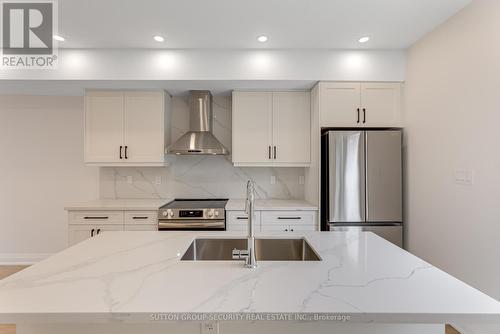 Lane - 706 Gladstone Avenue, Toronto, ON - Indoor Photo Showing Kitchen With Stainless Steel Kitchen With Upgraded Kitchen