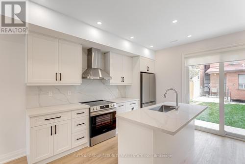 Lane - 706 Gladstone Avenue, Toronto, ON - Indoor Photo Showing Kitchen With Stainless Steel Kitchen With Upgraded Kitchen