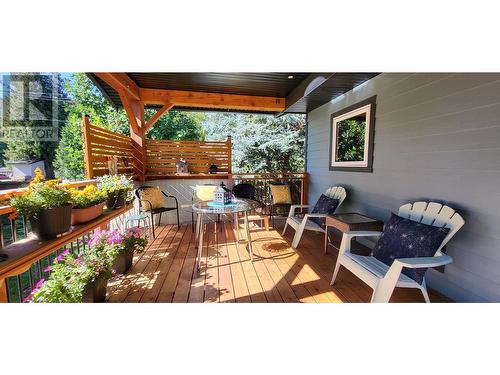 303 Delany Avenue, Slocan, BC - Outdoor With Deck Patio Veranda With Exterior