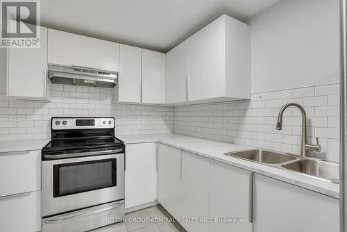 Lower - 73 Trillium Crescent, Barrie, ON - Indoor Photo Showing Kitchen With Double Sink With Upgraded Kitchen