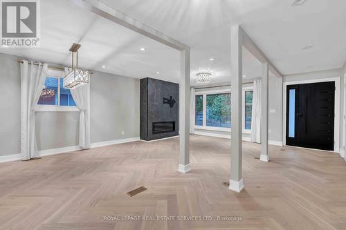 12 Elmcrest Road, Toronto, ON - Indoor Photo Showing Other Room With Fireplace