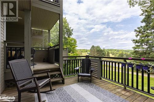 311 Grandview Hilltop Drive Unit# 3, Huntsville, ON - Outdoor With Balcony With Exterior