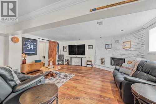 25178 Valleyview Drive, Georgina, ON - Indoor Photo Showing Living Room With Fireplace