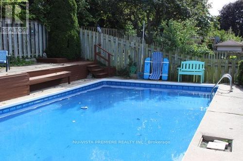 654 Classic Drive, London, ON - Outdoor With In Ground Pool With Backyard