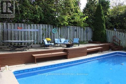 654 Classic Drive, London, ON - Outdoor With In Ground Pool With Deck Patio Veranda