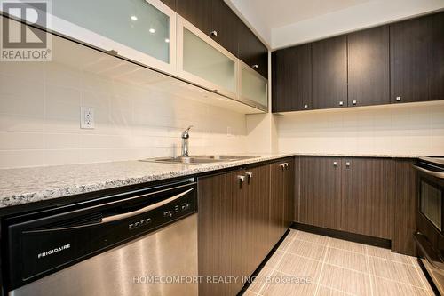 316 - 275 Yorkland Road, Toronto, ON - Indoor Photo Showing Kitchen With Double Sink