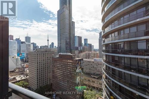 2506 - 25 Carlton Street, Toronto, ON - Outdoor With Balcony