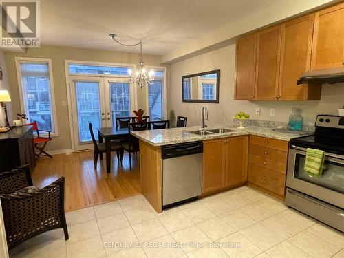 306 Delray Drive, Markham, ON - Indoor Photo Showing Kitchen With Double Sink