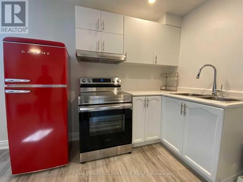 Bsmt - 22 Vandervoort Drive, Richmond Hill, ON - Indoor Photo Showing Kitchen With Double Sink