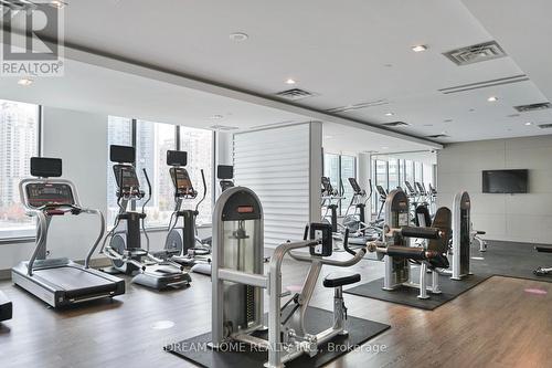 1204 - 510 Curran Place, Mississauga, ON - Indoor Photo Showing Gym Room