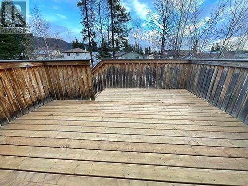 208 Willow Drive, Tumbler Ridge, BC - Outdoor With Deck Patio Veranda