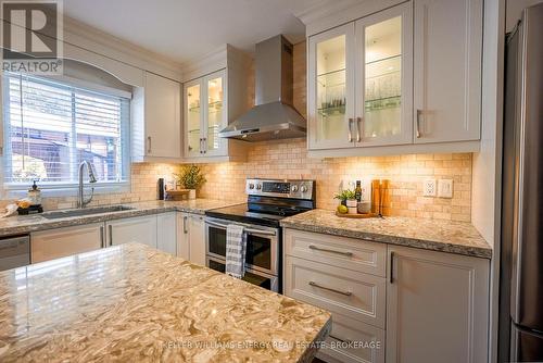 10 Concession Street E, Clarington (Bowmanville), ON - Indoor Photo Showing Kitchen With Stainless Steel Kitchen With Upgraded Kitchen