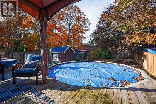 10 Concession Street E, Clarington (Bowmanville), ON - Outdoor With Above Ground Pool