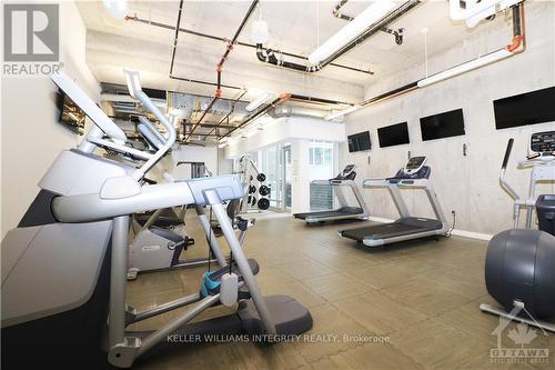 410 - 111 Champagne Street, Ottawa, ON - Indoor Photo Showing Gym Room