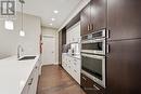 116 - 1575 Lakeshore Road W, Mississauga, ON  - Indoor Photo Showing Kitchen With Double Sink With Upgraded Kitchen 