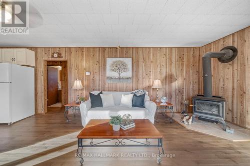 534 Hurdville Road, Mckellar, ON - Indoor Photo Showing Living Room With Fireplace