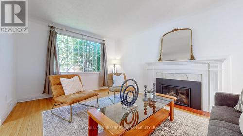 88 Botfield Avenue, Toronto, ON - Indoor Photo Showing Living Room With Fireplace