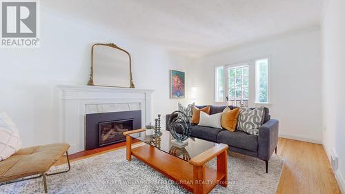 88 Botfield Avenue, Toronto, ON - Indoor Photo Showing Living Room With Fireplace