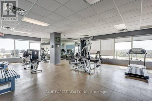 707 - 744 Wonderland Road S, London, ON - Indoor Photo Showing Gym Room