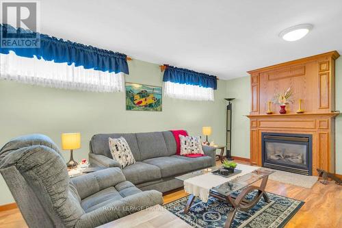 6 Shoniker Avenue, Quinte West, ON - Indoor Photo Showing Living Room With Fireplace